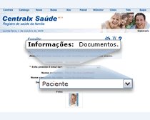 Dados do usuário